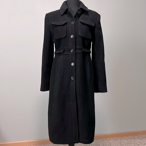 Kenneth Cole Reaction Jackets & Blazers - ⭐️ KENNETH COLE Black Wool Coat ⭐️